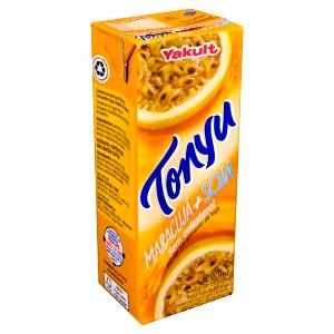 Quantas calorias em 1 caixinha (200 ml) Tonyu Soja Maracujá?