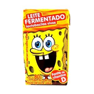 Quantas calorias em 1 caixinha (80 g) Leite Fermentado Bob Esponja?