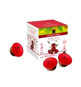 Quantas calorias em 1 capsula (6 g) Pure Red?