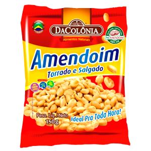 Quantas calorias em 1 col de sopa (15 g) Amendoim Salgado?