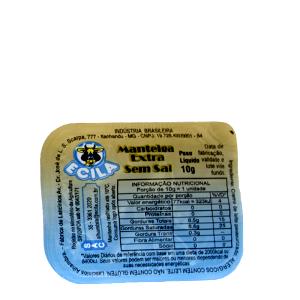 Quantas calorias em 1 colher (10 g) Manteiga Extra sem Sal?