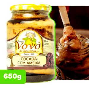 Quantas calorias em 1 colher (20 g) Cocada com Ameixa?