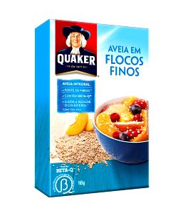 Quantas calorias em 1 colher (30 g) Aveia Flocos Finos?