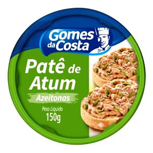 Quantas calorias em 1 colher de chá (10 g) Patê de Atum com Azeitonas?