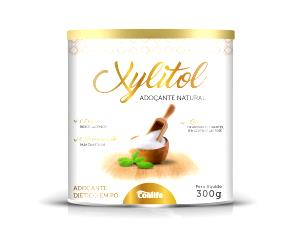 Quantas calorias em 1 colher de chá (3,3 g) Adoçante Xylitol?