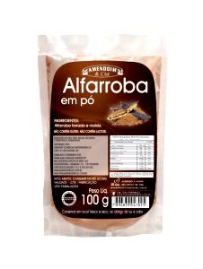 Quantas calorias em 1 colher de sopa (10 g) Alfarroba em Pó?