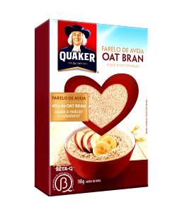 Quantas calorias em 1 colher de sopa (10 g) Aveia Oat Bran?