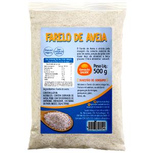 Quantas calorias em 1 colher de sopa (10 g) Farelo de Aveia sem Glúten?