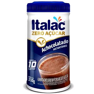 Quantas calorias em 1 colher de sopa (12 g) Achocolatado Zero Açúcar?