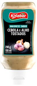 Quantas calorias em 1 colher de sopa (12 g) Maionese Sabor Cebola e Alho Tostado?