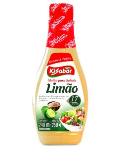 Quantas calorias em 1 colher de sopa (13 ml) Molho para Salada Limão?