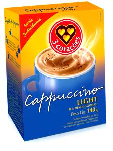 Quantas calorias em 1 colher de sopa (14 g) Capuccino Light?