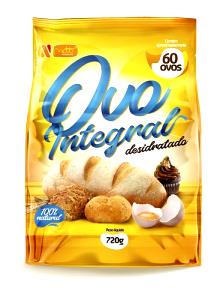 Quantas calorias em 1 colher de sopa (14 g) Ovo Integral Desidratado?