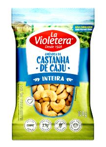 Quantas calorias em 1 colher de sopa (15 g) Amêndoas de Castanha de Caju?