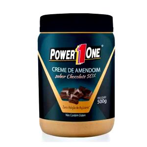 Quantas calorias em 1 colher de sopa (15 g) Creme de Amendoim Sabor Chocolate 50%?