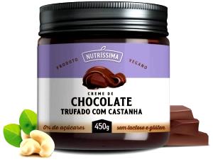 Quantas calorias em 1 colher de sopa (15 g) Creme de Chocolate Trufado com Castanha?