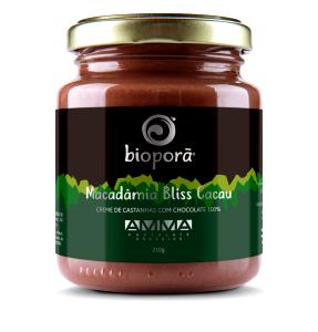 Quantas calorias em 1 colher de sopa (15 g) Creme de Macadâmia, Amêndoa e Cacau?