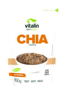 Quantas calorias em 1 colher de sopa (15 g) Farinha de Chia Integral?