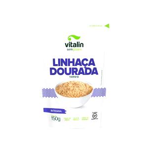 Quantas calorias em 1 colher de sopa (15 g) Farinha de Linhaça Dourada Integral?