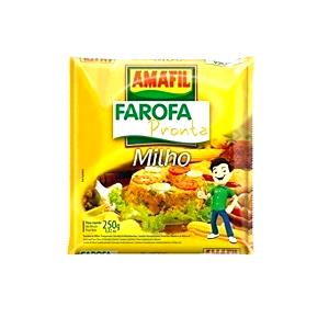 Quantas calorias em 1 colher de sopa (15 g) Farofa Pronta de Milho?