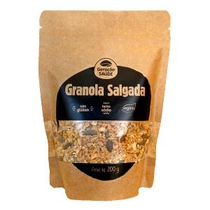 Quantas calorias em 1 colher de sopa (15 g) Granola Salgada?