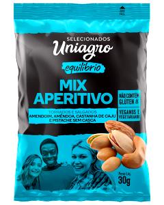 Quantas calorias em 1 colher de sopa (15 g) Mix Aperitivo?