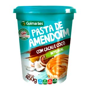 Quantas calorias em 1 colher de sopa (15 g) Pasta de Amendoim com Cacau e Coco?