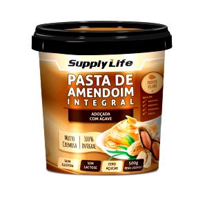 Quantas calorias em 1 colher de sopa (15 g) Pasta de Amendoim Integral Adoçada com Agave?