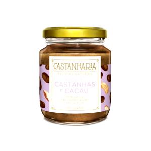 Quantas calorias em 1 colher de sopa (15 g) Pasta de Castanhas e Cacau?