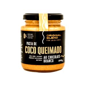 Quantas calorias em 1 colher de sopa (15 g) Pasta de Coco Queimado Ao Chocolate Branco?