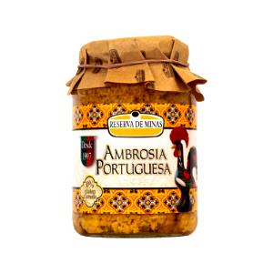 Quantas calorias em 1 colher de sopa (20 g) Ambrosia Portuguesa?