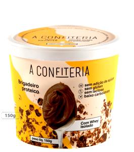 Quantas calorias em 1 colher de sopa (20 g) Brigadeiro Proteico com Whey Isolado?