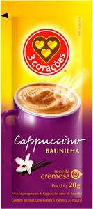 Quantas calorias em 1 colher de sopa (20 g) Cappuccino Sabor Baunilha?