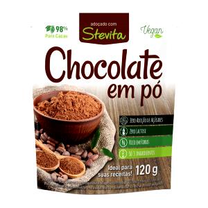 Quantas calorias em 1 colher de sopa (20 g) Chocolate em Pó 98% Puro Cacau?