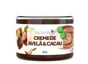 Quantas calorias em 1 colher de sopa (20 g) Creme de Avelã Beauty Care?