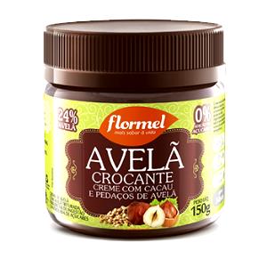 Quantas calorias em 1 colher de sopa (20 g) Creme de Avelã Crocante?