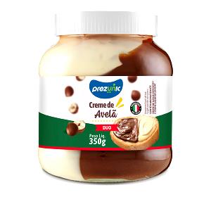 Quantas calorias em 1 colher de sopa (20 g) Creme de Avelã Duo?