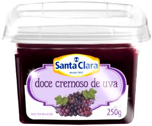 Quantas calorias em 1 colher de sopa (20 g) Doce Cremoso de Uva?