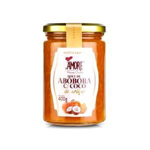 Quantas calorias em 1 colher de sopa (20 g) Doce de Abóbora com Coco?