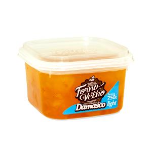 Quantas calorias em 1 colher de sopa (20 g) Doce de Damasco Light?