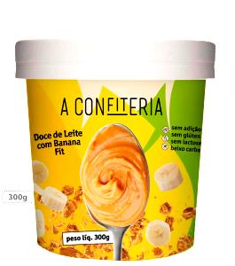 Quantas calorias em 1 colher de sopa (20 g) Doce de Leite com Banana Fit?