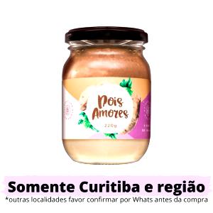 Quantas calorias em 1 colher de sopa (20 g) Dois Amores Fit?