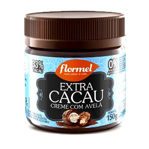 Quantas calorias em 1 colher de sopa (20 g) Extra Cacau Creme com Avelã?