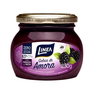 Quantas calorias em 1 colher de sopa (20 g) Geléia de Amora sem Açúcar?