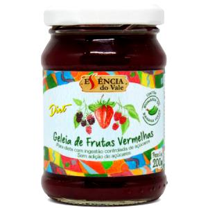 Quantas calorias em 1 colher de sopa (20 g) Geleia de Frutas Vermelhas Zero Açúcar?