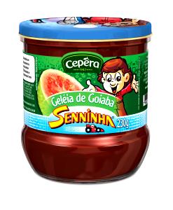 Quantas calorias em 1 colher de sopa (20 g) Geleia de Goiaba Senninha?