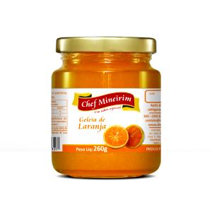 Quantas calorias em 1 colher de sopa (20 g) Geléia de Laranja?