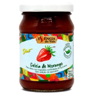 Quantas calorias em 1 colher de sopa (20 g) Geléia de Morango Diet?