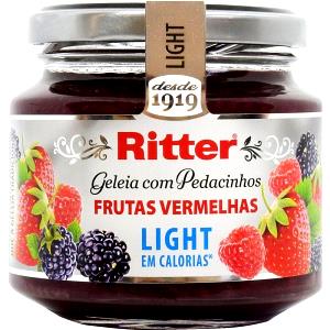 Quantas calorias em 1 colher de sopa (20 g) Geléia Frutas Vermelhas Light?