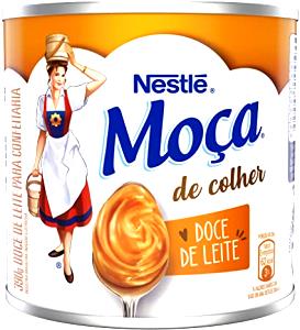 Quantas calorias em 1 colher de sopa (20 g) Moça de Colher - Doce de Leite?